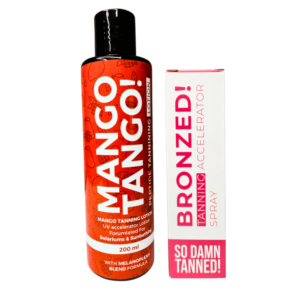 tanning accelerator sunbed lotion